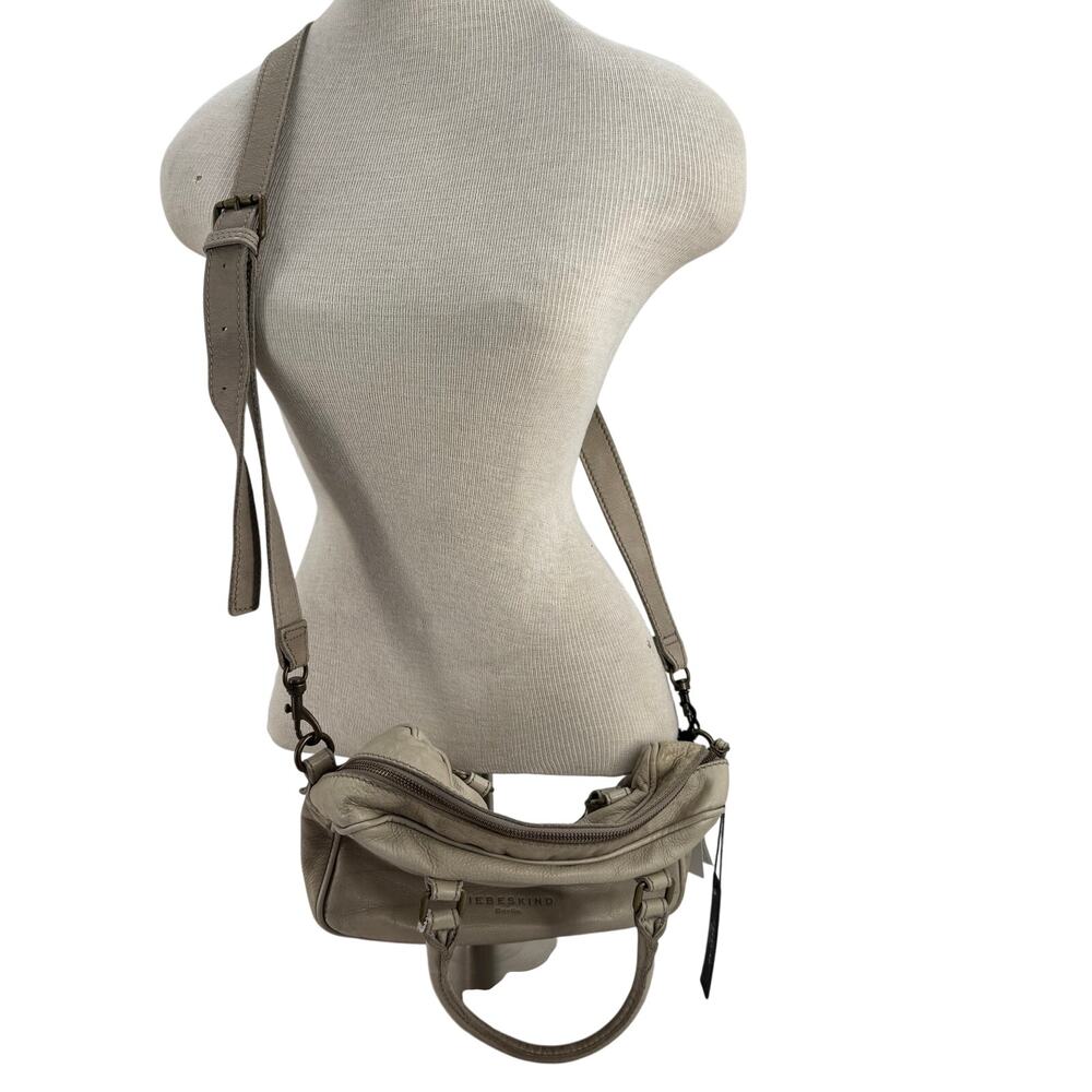 Liebeskind miley new flint tan leather crossbody bag